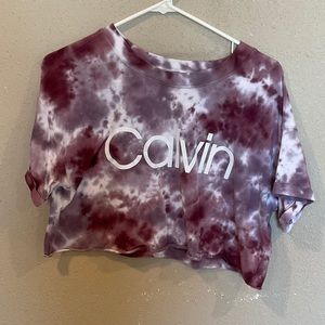 Calvin Klein cropped shirt